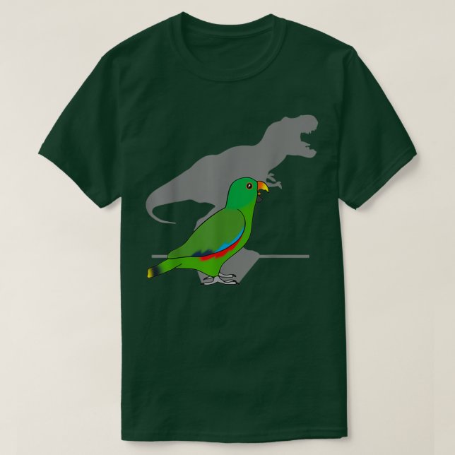 Eclectus Parrot witzig T-Shirt (Design vorne)