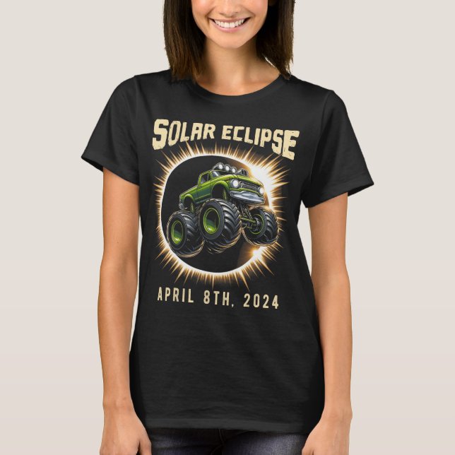 Eclipse 2024 Shirt Insgesamt Eclipse 8. April 2024 (Vorderseite)