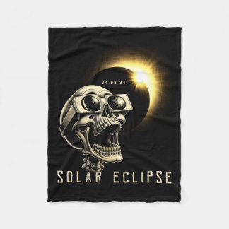 Eclipse 2024 Shirt Total Eclipse 8. April 2024 Sk Fleecedecke
