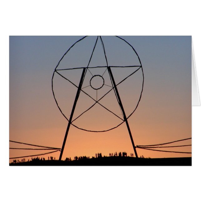 Eclipse Abend Star Card (Vorderseite (Horizontal))