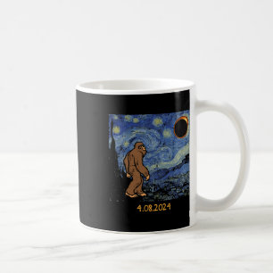 Eclipse Bigfoot Starry Night Sasquatch Men Women K Kaffeetasse