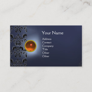 ECLIPSE DAMASK GEM MONOGRAM VISITENKARTE