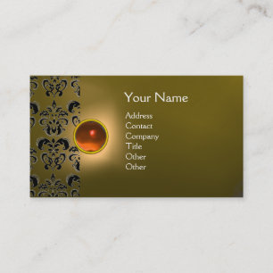 ECLIPSE DAMASK GEM MONOGRAM VISITENKARTE