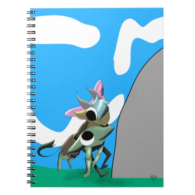Eclipse-Drache-Rettungs-Notizbuch-Cover Notizblock (Vorderseite)