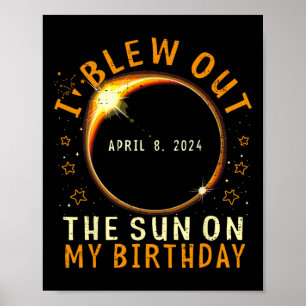 Eclipse Geburtstag habe ich die Sonne am Geburtsta Poster