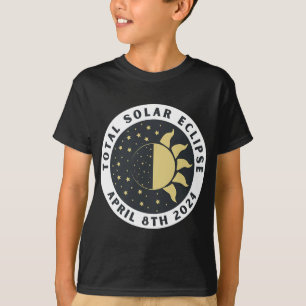 Eclipse - Gesamtsolares Eclipse - Stand 2024 T-Shirt