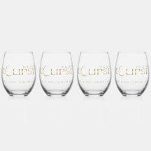 Eclipse goldenes himmlisches Andenken