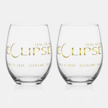 Eclipse goldenes himmlisches Andenken