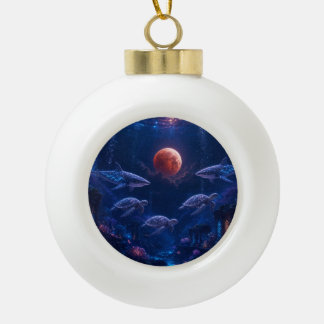 Eclipse Keramik Kugel-Ornament