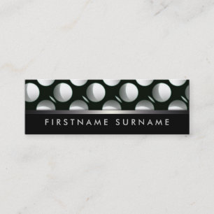 Eclipse Moon Schwarz-weiß Mini Business Cards Mini Visitenkarte