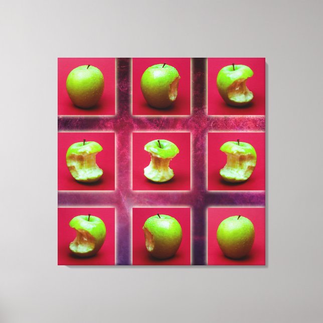 Eclipse of the Green Star Leinwanddruck (Vorderseite)