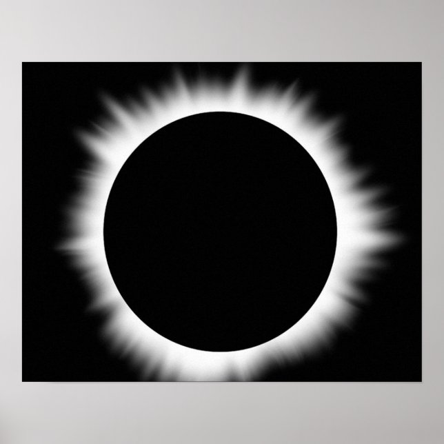 Eclipse of the Sun Print Poster (Vorne)