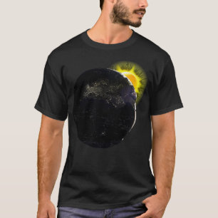 Eclipse Sun Earth Astronomie T-Shirt