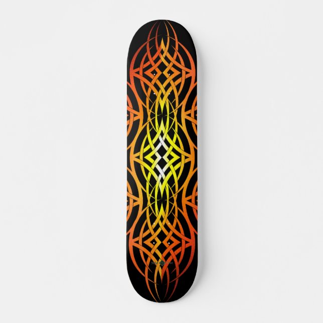 Eclipse Triad ( Glow Shading ) Skateboard (Vorne)