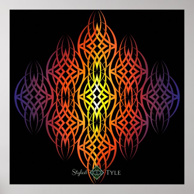 Eclipse-Triade ( Regenbogen ) Poster (Vorne)