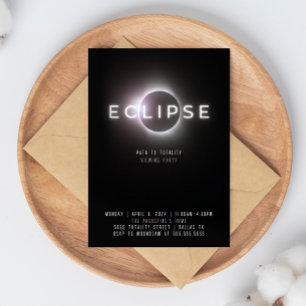 Eclipse Viewing Party Einladung