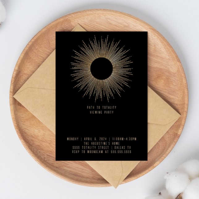 Eclipse Viewing Party Einladung (Von Creator hochgeladen)
