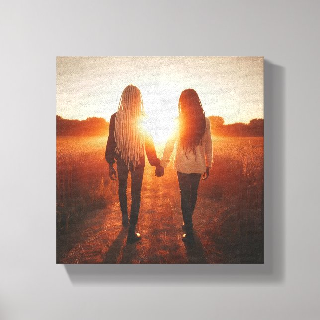 Eclipse von uns leinwanddruck (Vorderseite)