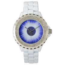 Eclipse Watch, Neon Blue