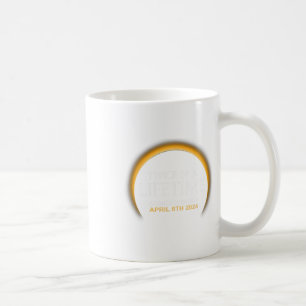 Eclipse zweimal im Leben 2024 Solar Eclipse Kaffeetasse