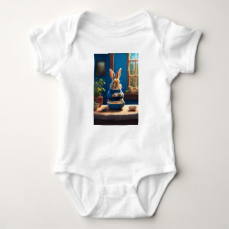 "Eclipsing Elegance: Owl Haven T-Shirt von TM Einz Baby Strampler