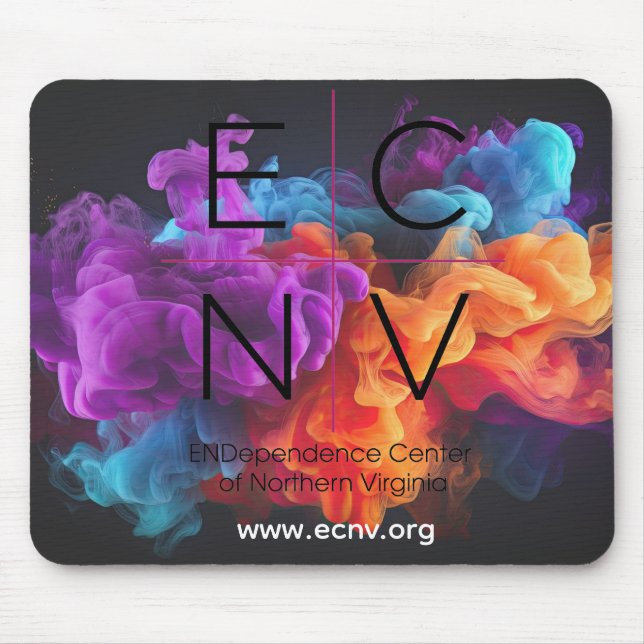 ECNV Farbmauspad Mousepad (Vorne)