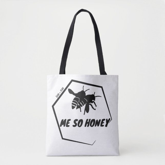 Eco-friendly cloth bag with lovely bees (Vorderseite)
