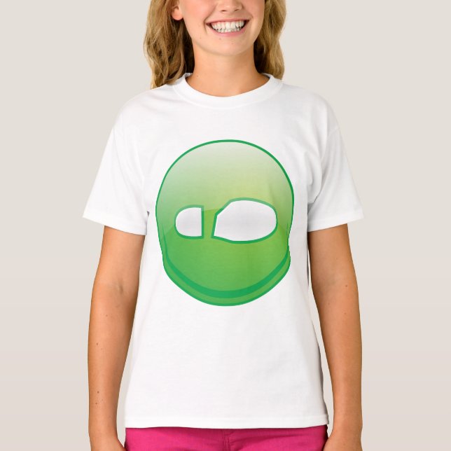 Eco-Friendly Green Footprint Icon T-Shirt (Vorderseite)