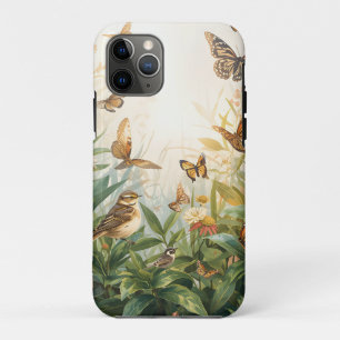 Eco Nature iPhone / iPad Hülle – Aquarell Vögel, 