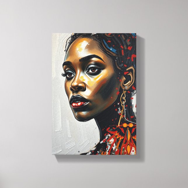 ECO - Porträt Leinwanddruck (Vorderseite)