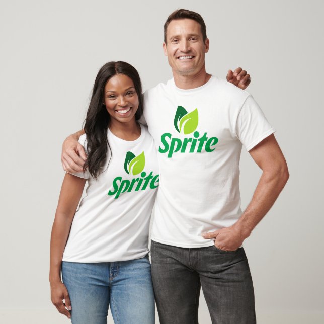 Eco Sprite T-Shirt – Nature Inspired Parody Logo T (Unisex)