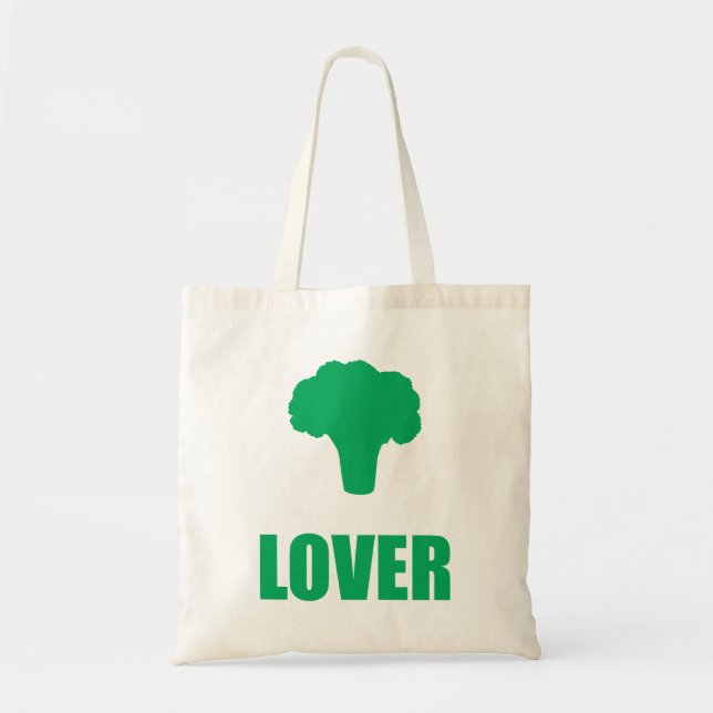 Ecobag „Broccoli Lover " Tragetasche (Vorne)