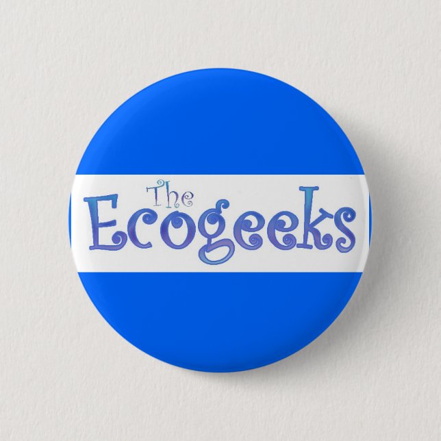 Ecogeeks Knopf Button (Vorderseite)