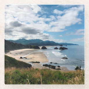 Ecola Staat Beach, Oregon Glasuntersetzer