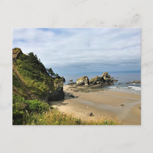 Ecola State Park, Cannon Beach Postkarte (Vorderseite)