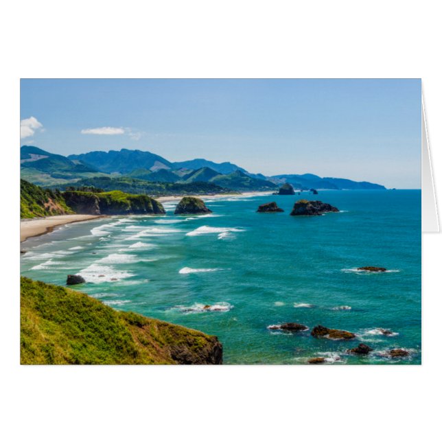 Ecola State Park, Oregon. Panorama of Crescent (Vorderseite (Horizontal))