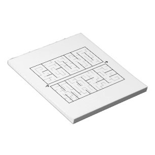 Econo-Maze - Notizblock