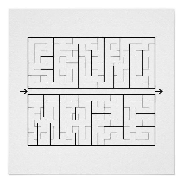 Econo-Maze - Poster (Vorderseite)