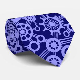 Ecosystem - Pastel Blue auf DP Navy Krawatte