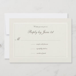 Ecru träumt formale traditionelle Hochzeitsreaktio