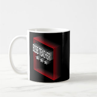 ECSE Lehrer Job Title Appreciation Retro Kaffeetasse