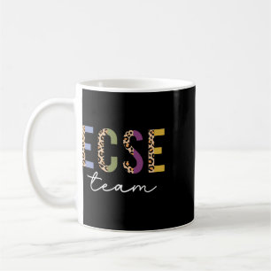 Ecse Team Leopard Ck Zur Schule Süße Lehrerinnen F Kaffeetasse