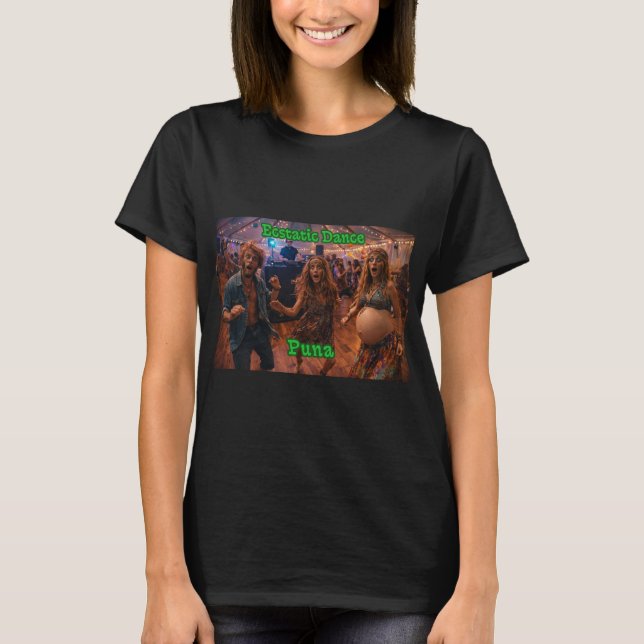 Ecstatic Dance Puna T-Shirt (Vorderseite)