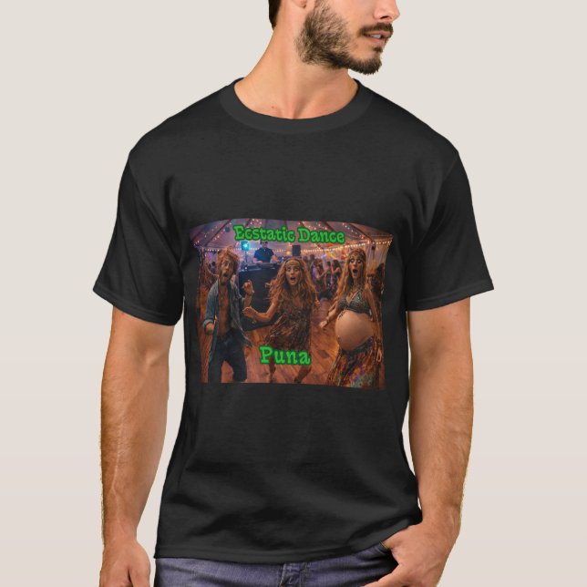 Ecstatic Dance Tasse T-Shirt (Vorderseite)