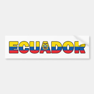 Ecuador-Autoaufkleber Autoaufkleber