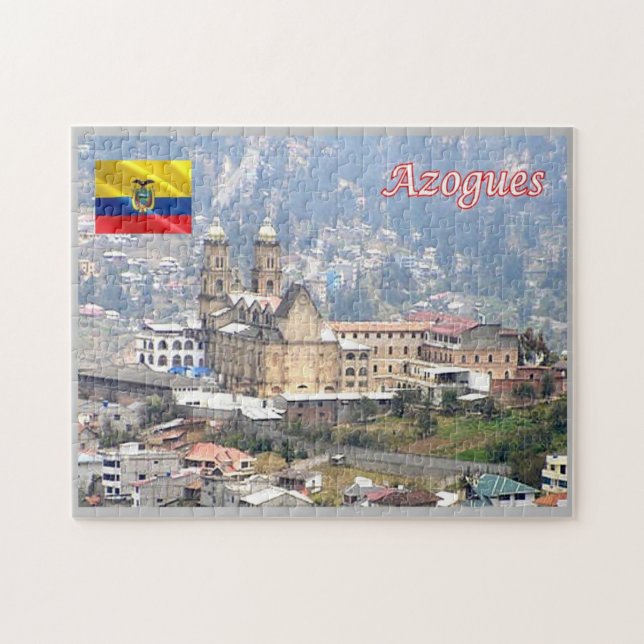 Ecuador - Azoren - Puzzle (Horizontal)