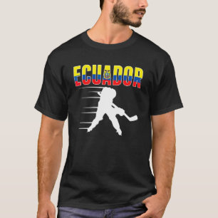 Ecuador Eishockeyfans Ecuadorianische Hockeymann T-Shirt