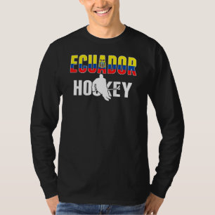 Ecuador Eishockeyfans Ecuadorianische Hockeymanns T-Shirt