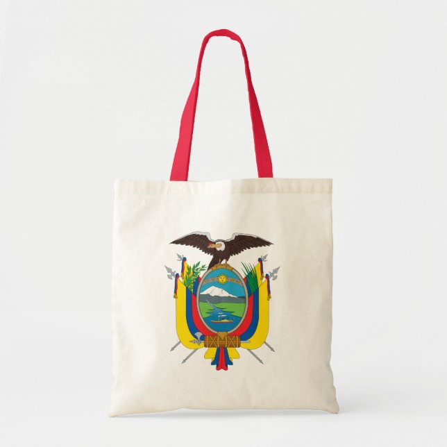 Ecuador-Emblem Tragetasche (Vorne)