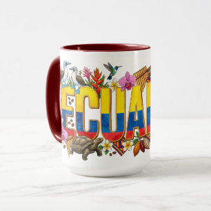 Ecuador Erbe - Wildtiere, Kultur & Tradition Tasse